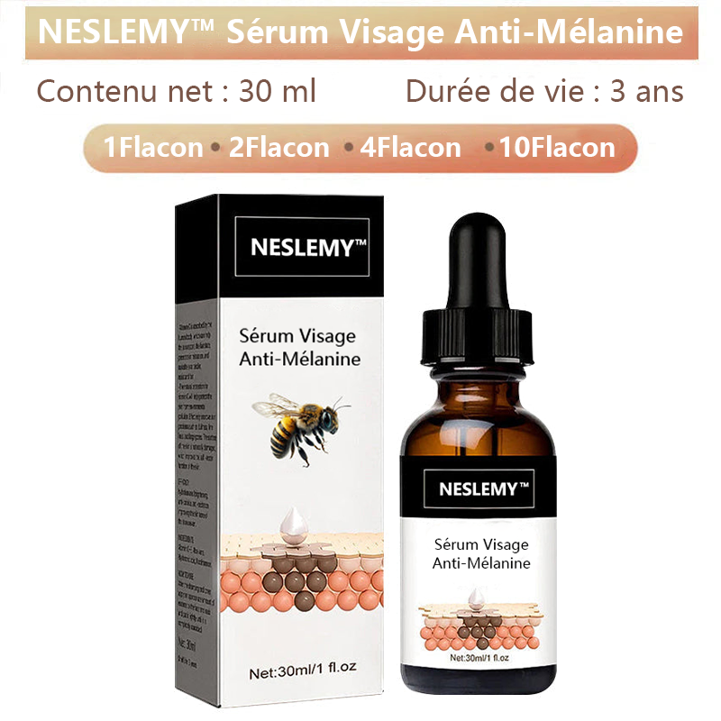 ✨Sérum Correcteur des Taches Brunes – NESLEMY™ Sérum Visage Anti-Mélanine