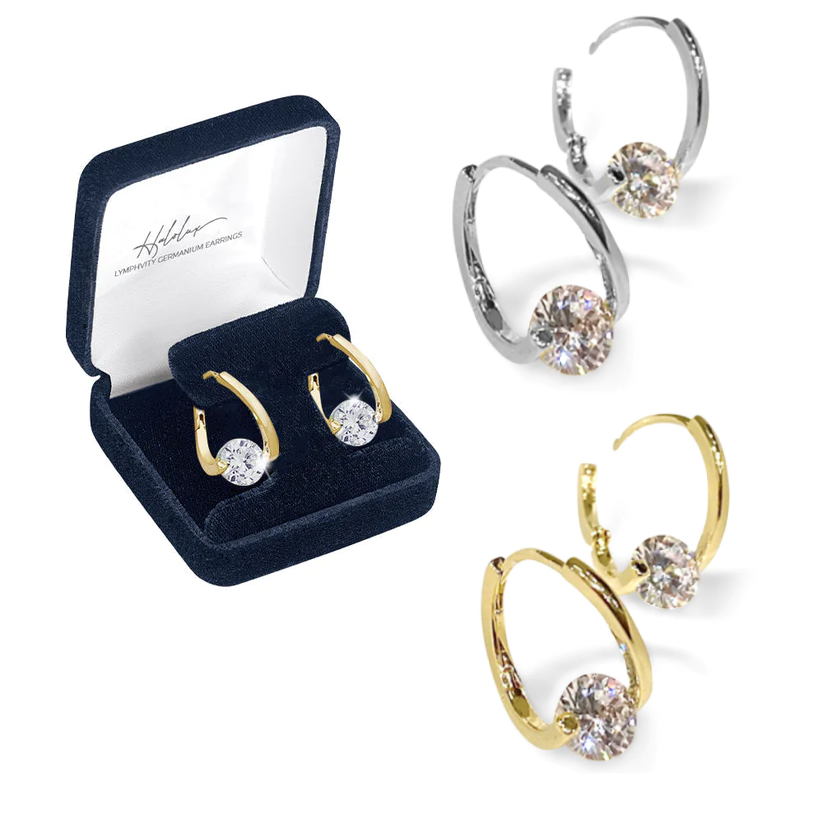 🔥LAST DAY SALE-80% OFF)Histone™Lymphvity MagneTherapy Germanium Earrings