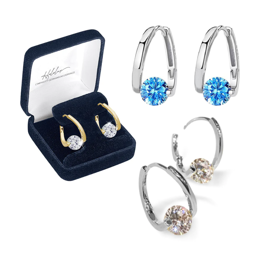 🔥LAST DAY SALE-80% OFF)Histone™Lymphvity MagneTherapy Germanium Earrings