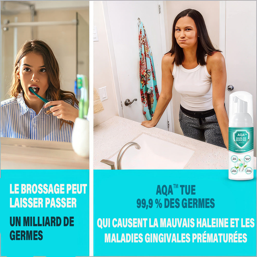 AQA™ Bain de Bouche Dentaire – La Solution Complète pour une Bouche Saine