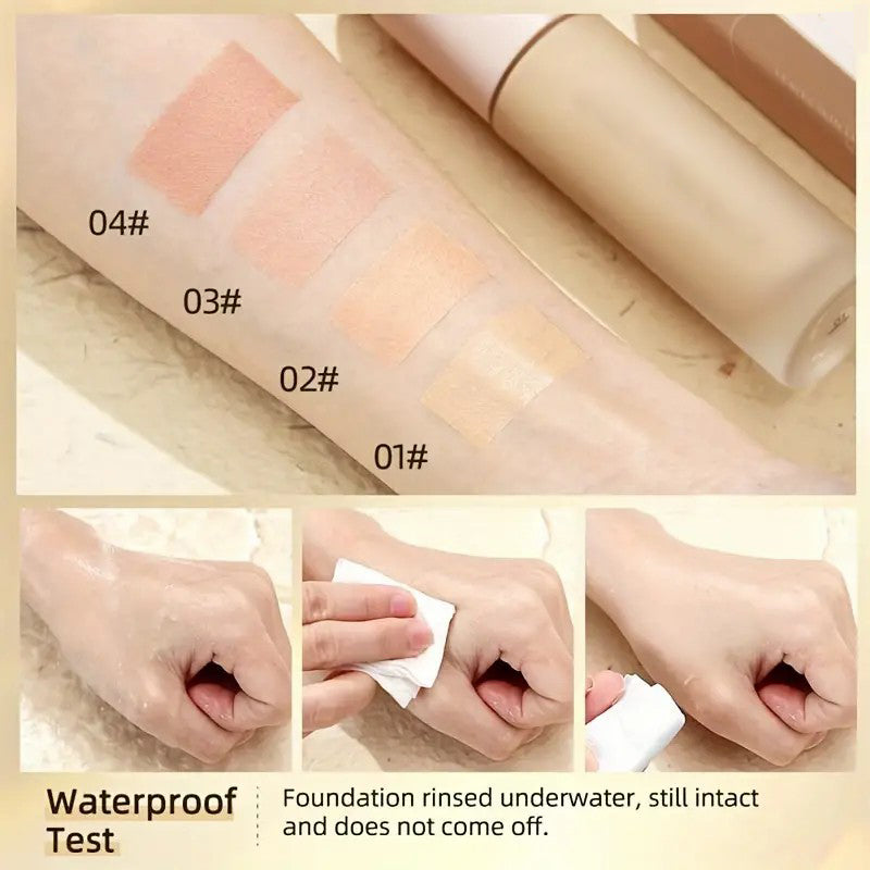 Matte Brightening Oil Control Liquid Foundation Concealer