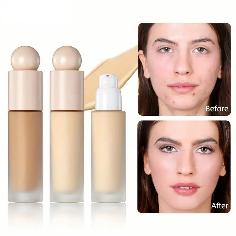 Matte Brightening Oil Control Liquid Foundation Concealer
