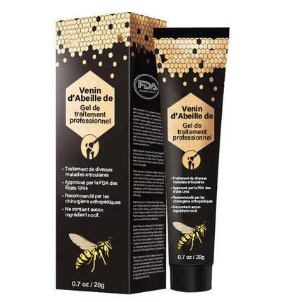 🐝 Gel Articulaire au Venin d’Abeille de Nouvelle-Zélande (Extrait d’abeille de Nouvelle-Zélande – Spécialement formulé pour soulager les douleurs articulaires et les troubles orthopédiques)